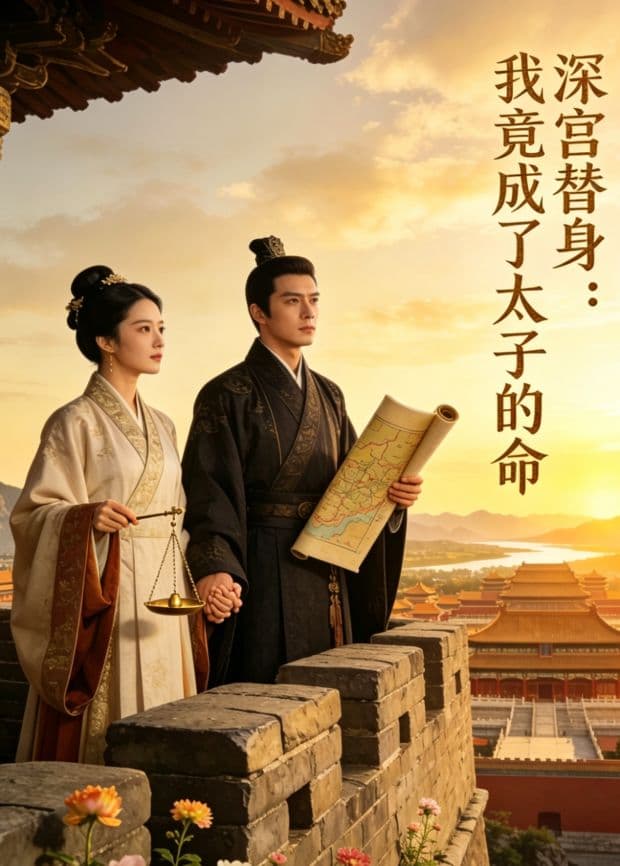 深宫替身,我竟成了太子的命(AI短剧)海报